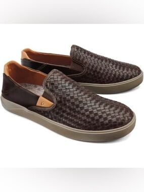 NWT OluKai Men's Lae'ahi Lauhala Shoes